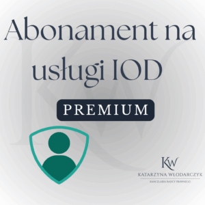 Abonament na usługi IOD - wariant Premium